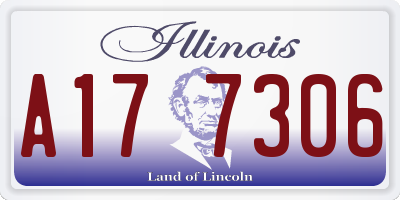 IL license plate A177306