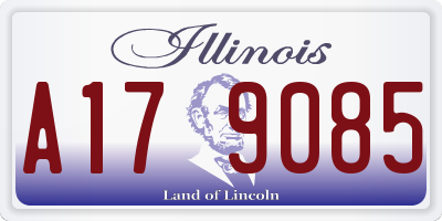 IL license plate A179085