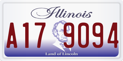 IL license plate A179094