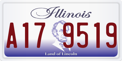 IL license plate A179519