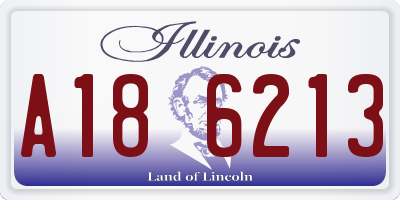 IL license plate A186213