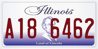 IL license plate A186462