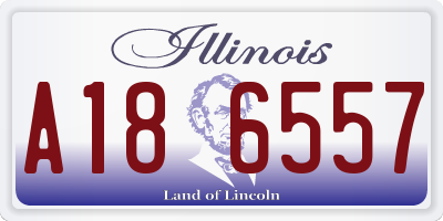 IL license plate A186557