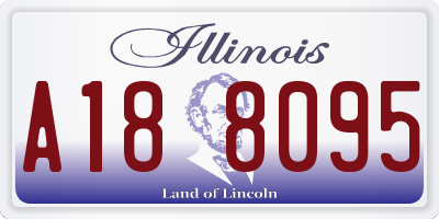IL license plate A188095