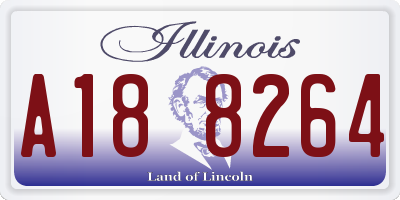 IL license plate A188264