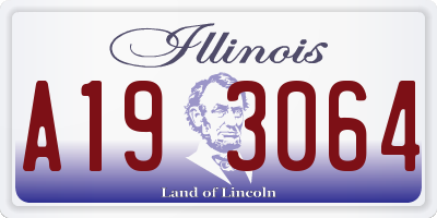 IL license plate A193064
