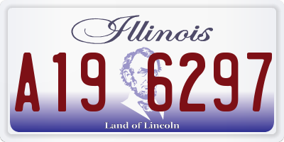 IL license plate A196297