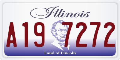 IL license plate A197272
