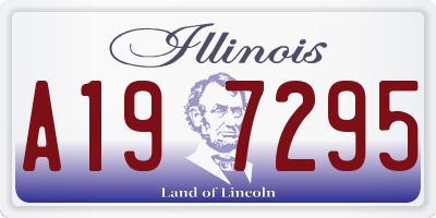 IL license plate A197295