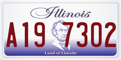 IL license plate A197302