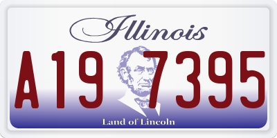 IL license plate A197395