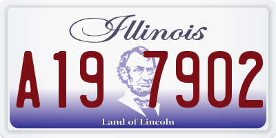 IL license plate A197902