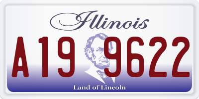 IL license plate A199622