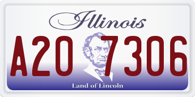 IL license plate A207306