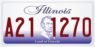 IL license plate A211270