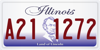 IL license plate A211272