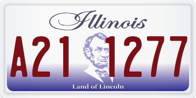 IL license plate A211277
