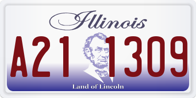 IL license plate A211309