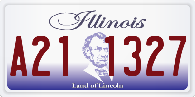 IL license plate A211327