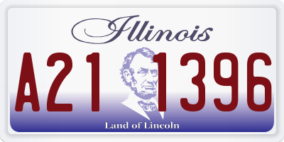 IL license plate A211396