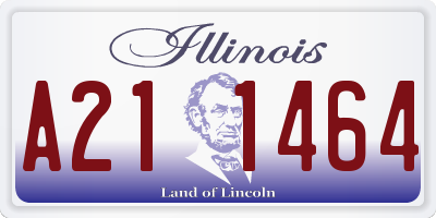 IL license plate A211464