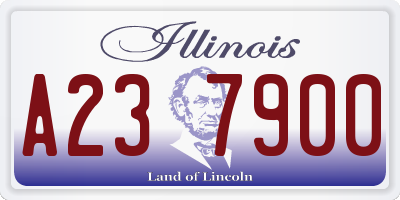 IL license plate A237900