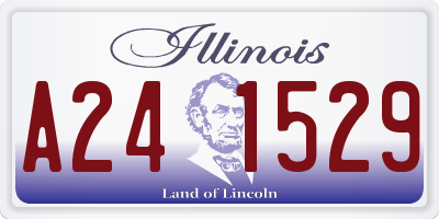 IL license plate A241529