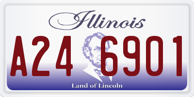 IL license plate A246901