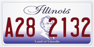 IL license plate A282132