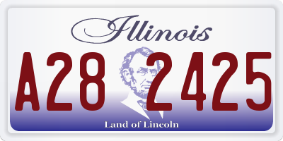 IL license plate A282425