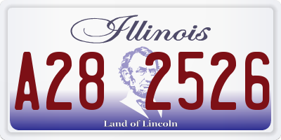 IL license plate A282526