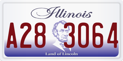 IL license plate A283064