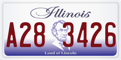 IL license plate A283426