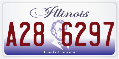 IL license plate A286297