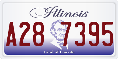 IL license plate A287395