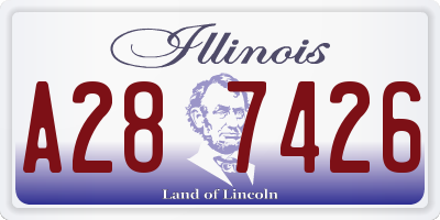 IL license plate A287426