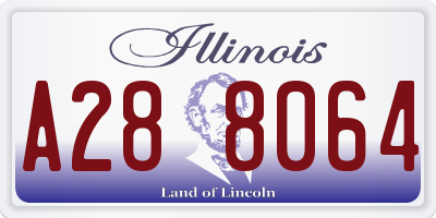 IL license plate A288064