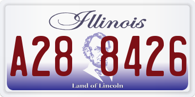 IL license plate A288426