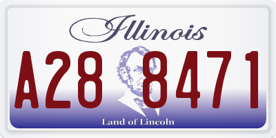 IL license plate A288471