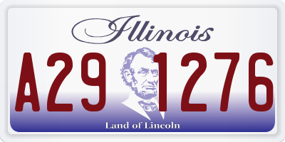 IL license plate A291276