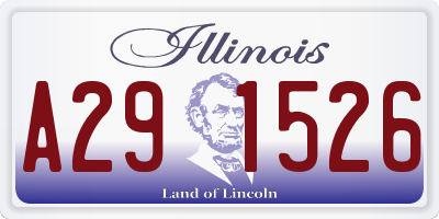 IL license plate A291526