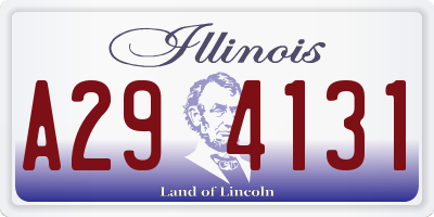 IL license plate A294131