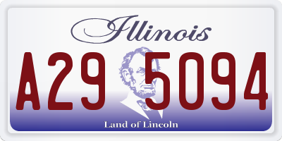 IL license plate A295094