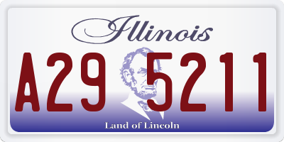 IL license plate A295211