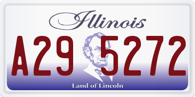 IL license plate A295272