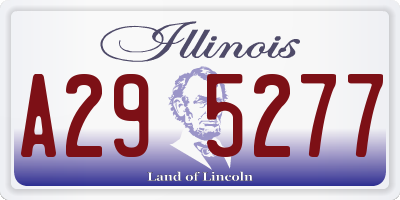 IL license plate A295277