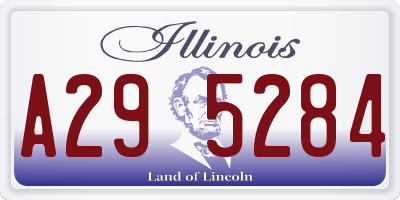 IL license plate A295284