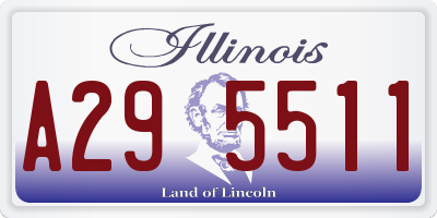IL license plate A295511