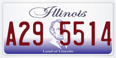 IL license plate A295514