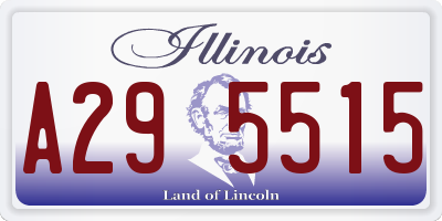 IL license plate A295515